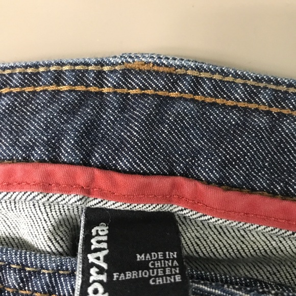 Prana Mens Denim Jeans Size 36 W 42L - Picture 5 of 10